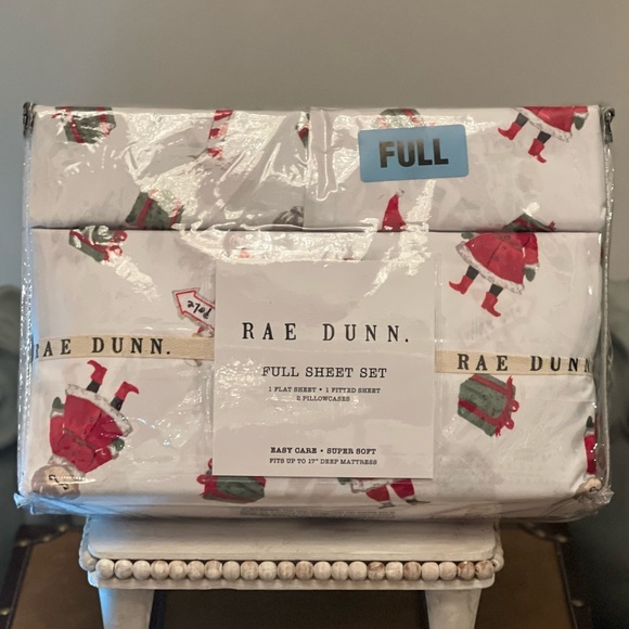 Rae Dunn Bedding Rae Dunn Christmas Themed Full Sheet Set Poshmark